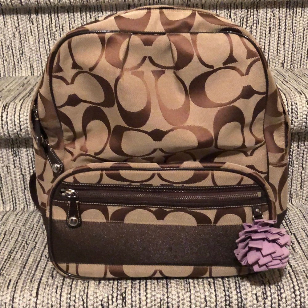 Coach Backpack Monogram CC